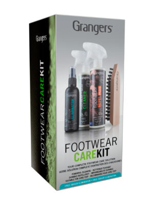 Grangers Footwear Carekit Hoitosetti Jalkineille