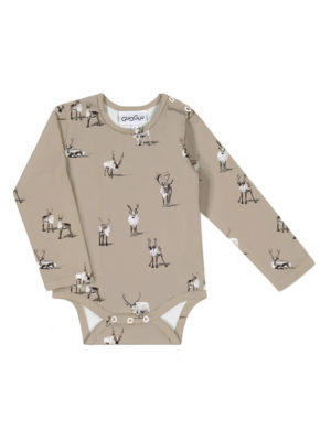Gugguu Baby Print Bodysuit Vauvan Body