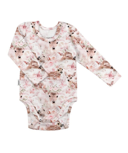 Gugguu Baby Print Rib Body