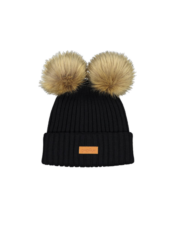 Gugguu Merino Double Furry Kids' Beanie