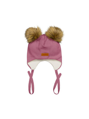 Gugguu Merino Double Furry Baby Beanie Vauvan Pipo