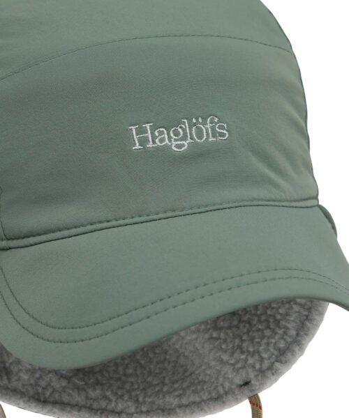 Haglofs-Mountain-II-Cap-Lippis-Chloropyll-green-front-detail