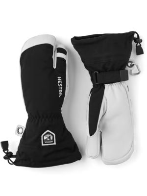 Hestra Army Leather 3 Finger Unisex Talvirukkanen