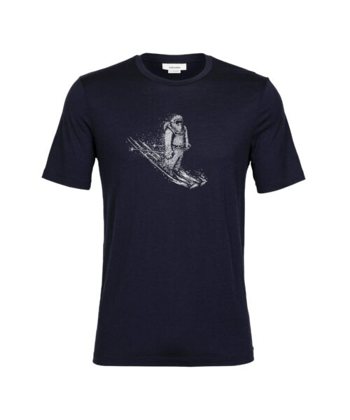 Icebreaker Men's Tech Lite II Short Sleeve Tee Skiing Yeti