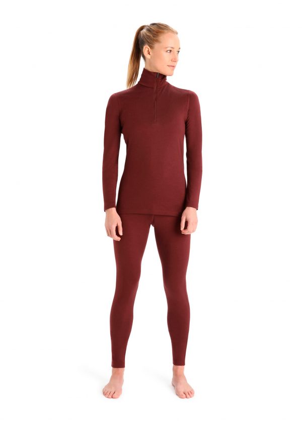 Icebreaker 200 Oasis Long Sleeve Half Zip Women's Thermal Top - Image 3