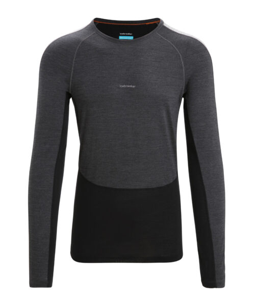 Icebreaker 125 ZoneKnit™ LS Crewe Men's Base Layer Shirt