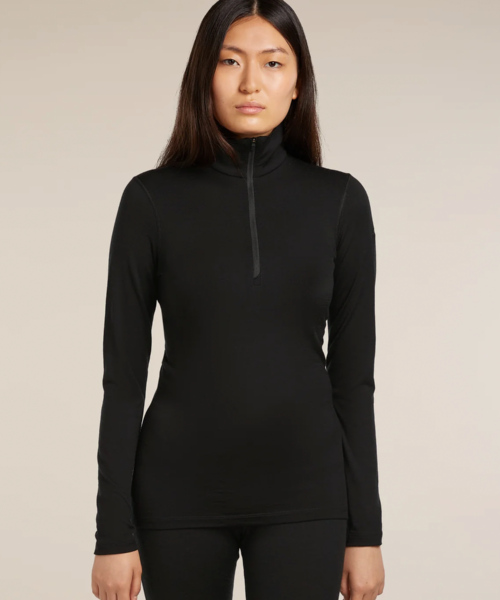 Icebreaker 200 Oasis LS Women's Half Zip Base Layer Shirt