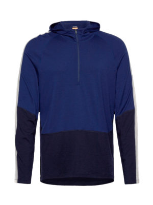 Icebreaker 200 Sonebula Ls Half Zip Hood Miesten Kerrastopaita