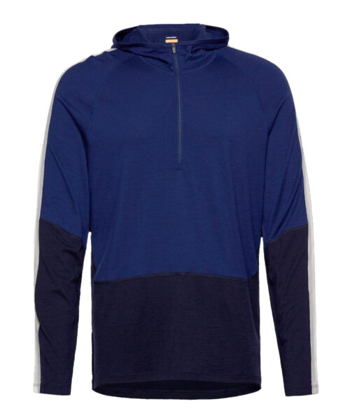 Icebreaker 200 Sonebula Ls Half Zip Hood Miesten Kerrastopaita