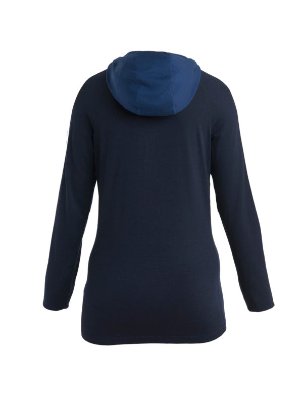 Icebreaker 200 Sonebula Ls Half Zip Hood Naisten Kerrastopaita - Image 3