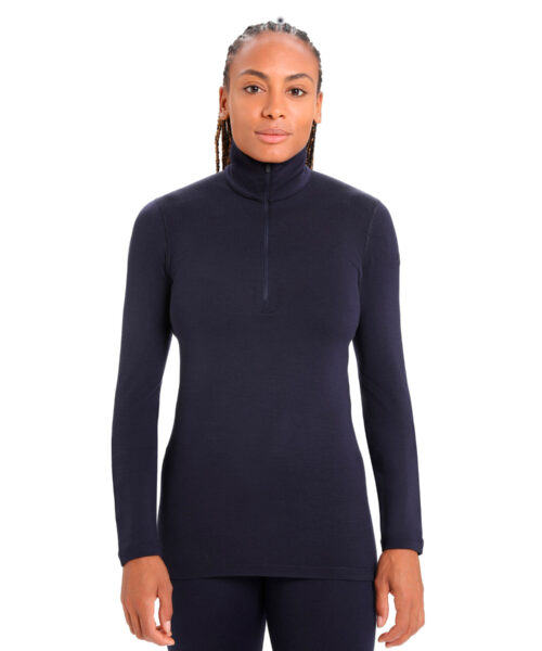 Icebreaker 260 Tech Ls Half Zip Women's Baselayer Shirt