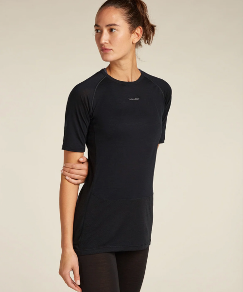 Icebreaker Merino Blend 125 ZoneKnit™ SS Crewe Women's Base Layer