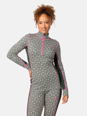 Alternative view of Kari Traa Rose Half Zip Naisten Kerrastopaita