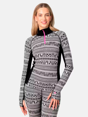 Alternative view of Kari Traa Tale Half Zip Naisten Kerrastopaita