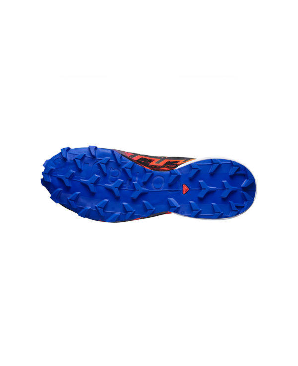 Salomon Speedcross 6 Gtx Unisex Blue Fire Trail Running Shoe - Image 6