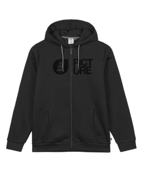 Picture Basement Flock Zip Men's Hoodie