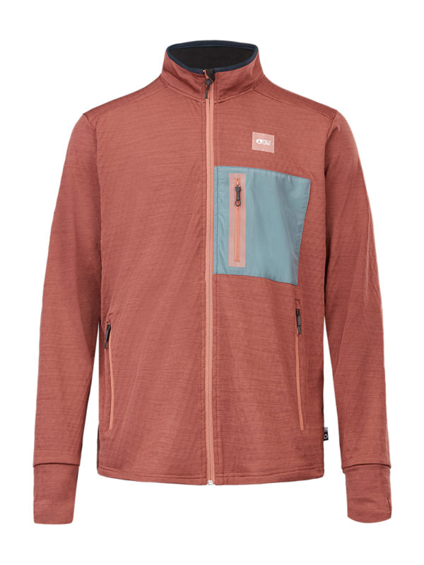 Picture Bake Grid Fz Tech Men's Fleece - Image 2