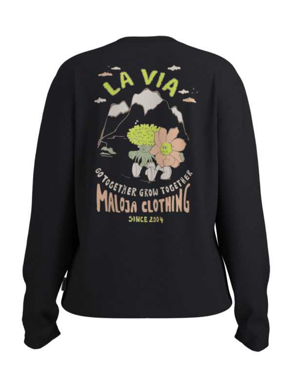 Maloja BeerenbergM. Heavy Cotton Ls Naisten Paita - Image 3