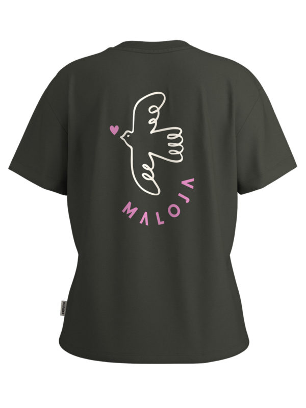 Maloja CassetteM. Organic Cotton Tee Naisten T-paita - Image 3