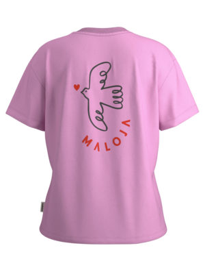 Alternative view of Maloja CassetteM. Organic Cotton Tee Naisten T-paita