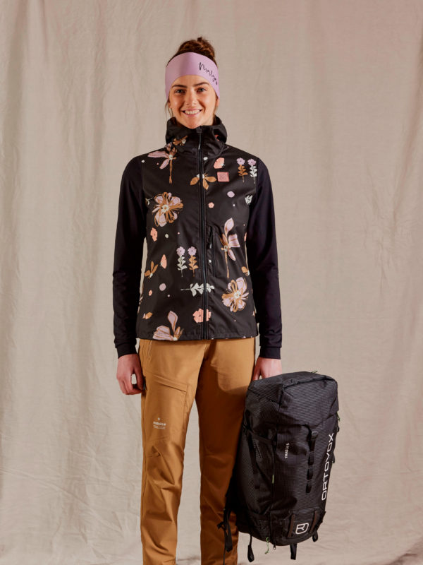Maloja SennesM. Printed Alpine Women's Hybrid Jacket - Image 2