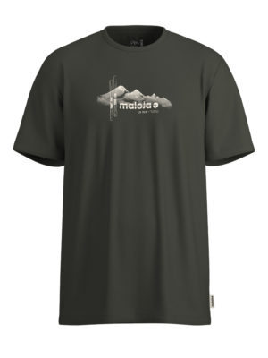 Maloja WeisseggM. Organic Cotton Tee Miesten T-paita