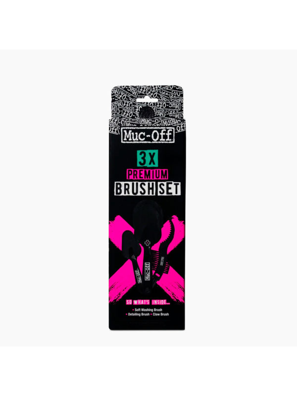 Muc-Off 3x Premium Brush Set - Image 2