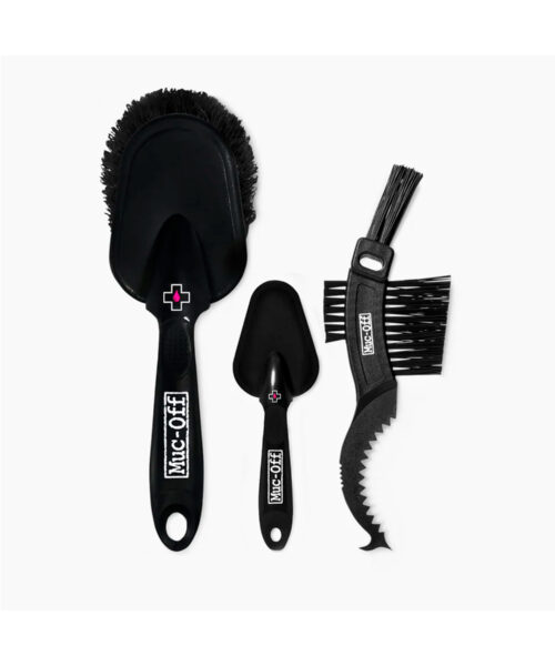 Muc-Off 3x Premium Brush Set