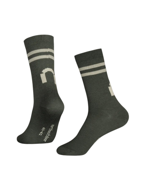 North Outdoor All Day Merino Unisex Tennis Socks - Image 4