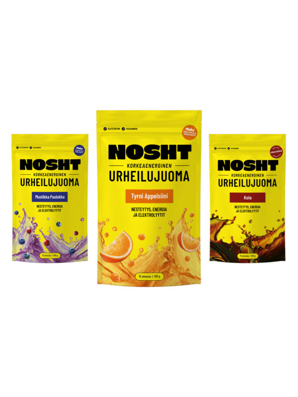 Nosht Korkeaenerginen Urheilujuomajauhe