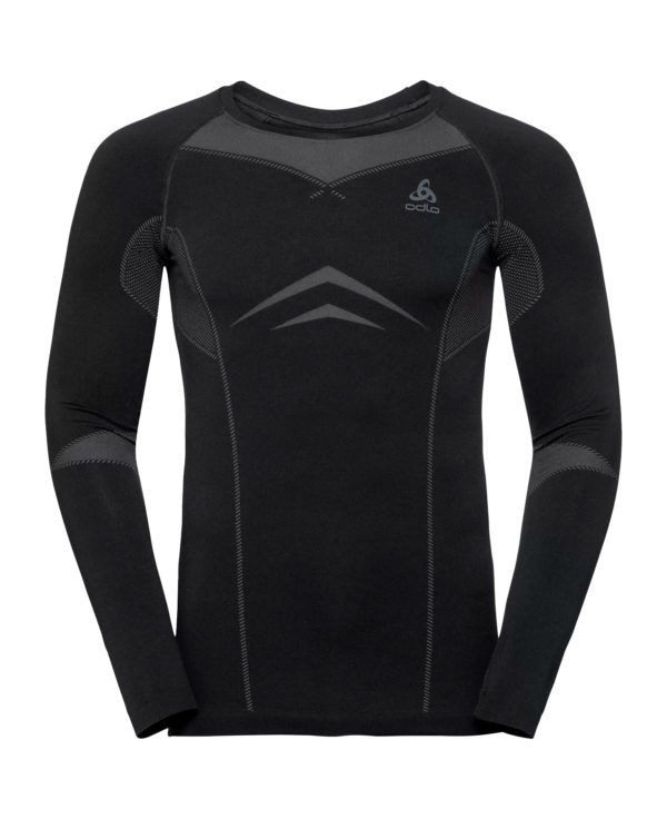 Odlo Crew Neck Ls Warm Performance Evol Miesten Kerrastopaita
