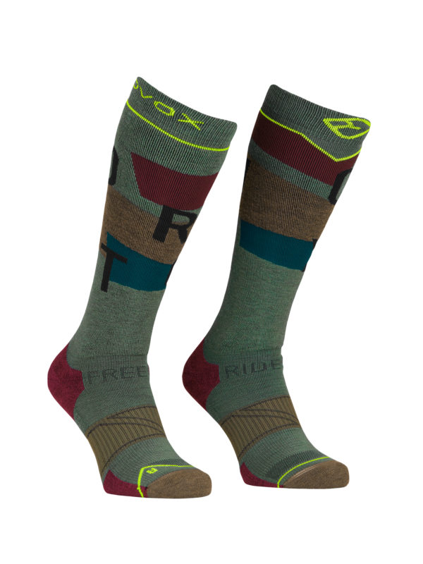 Ortovox Freeride Long Socks Cozy Miesten Sukat - Image 2