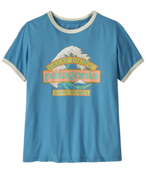 Patagonia Great Waves Ringer Tee Naisten T-paita