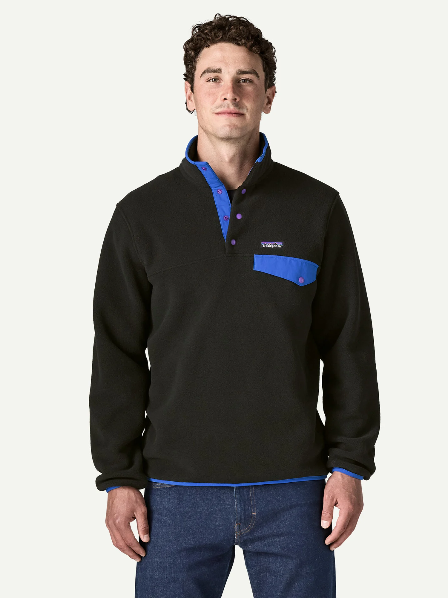 Patagonia LW Synchilla® Snap-T® Men's Fleece Pullover - Image 7