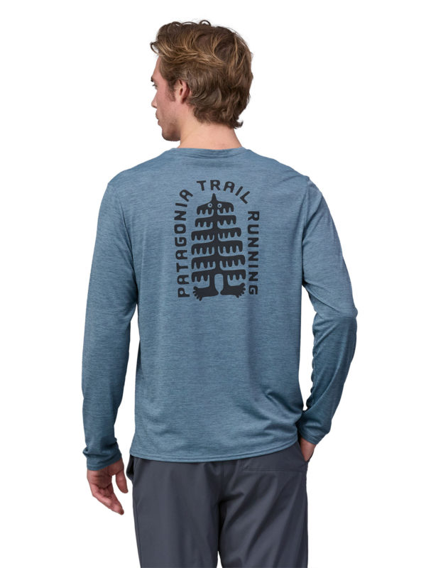 Patagonia Long-Sleeved Capilene® Cool Daily Graphic Men's Shirt - Image 4