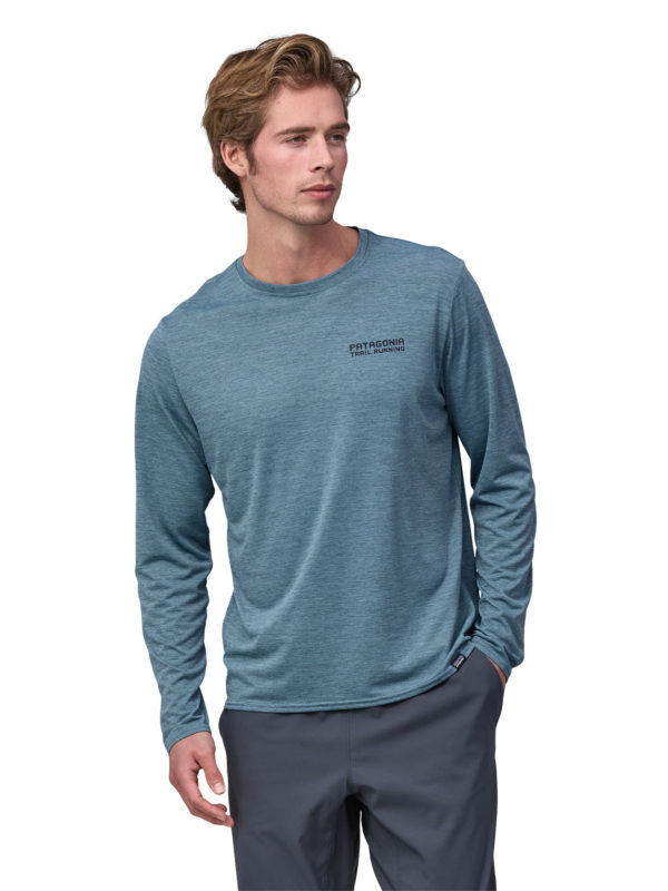 Patagonia Long-Sleeved Capilene® Cool Daily Graphic Men's Shirt - Image 3