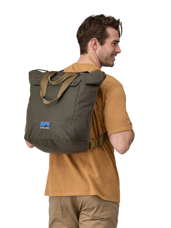 Patagonia Waxed Canvas Tote Pack Bag - Image 4