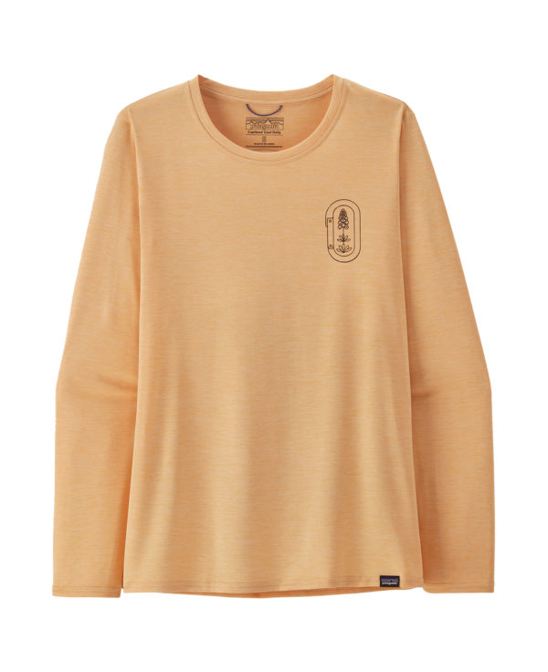 Patagonia W's L/S Cap Cool Daily Graphic Shirt Naisten Paita - Image 2