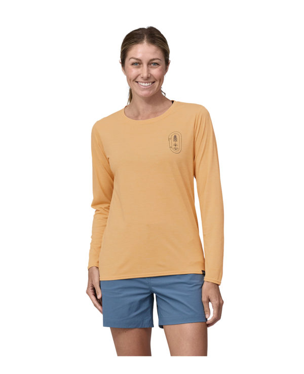Patagonia W's L/S Cap Cool Daily Graphic Shirt Naisten Paita - Image 7