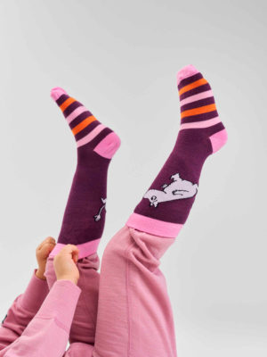 Alternative view of Reima Moomin Randig Lasten Villasekoitesukat