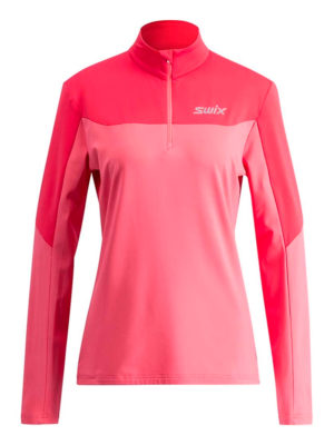 Swix Infinity Light Women's Half Zip Midlayer Shirt