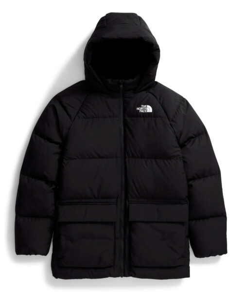 The North Teen Face North Down Fleece-Lined Kids' Parka Jacket