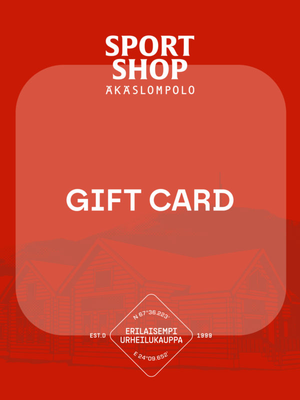 Äkäslompolo SportShop lahjakortti