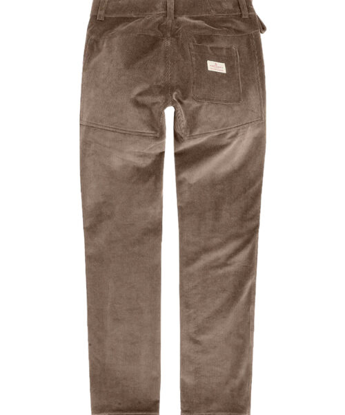 Amundsen Fjordcord Slacks 8 Wale miesten vakosamettihousut takaa