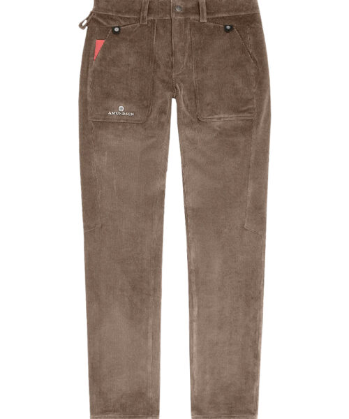 Amundsen Fjordcord Slacks 8 Wale miesten vakosamettihousut edestä