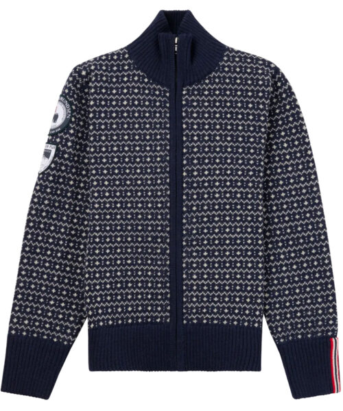 Amundsen Heroes of Telemark naisten villaneule front - faded navy