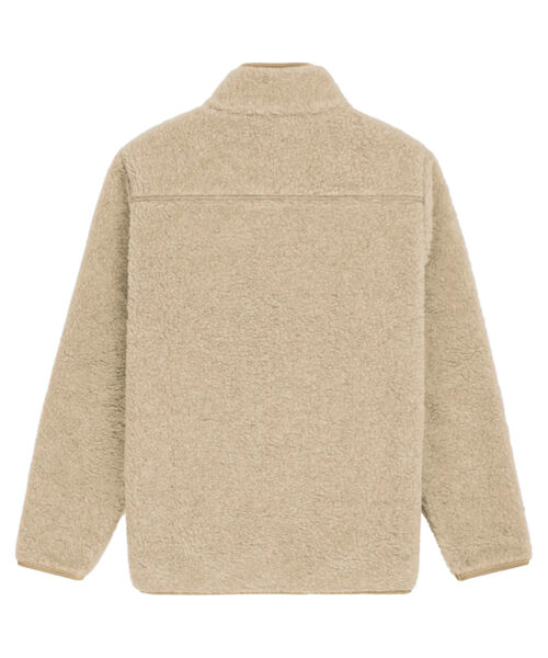 Amundsen Heroes Wool Fleece Jacket naisten villafleece back - natural