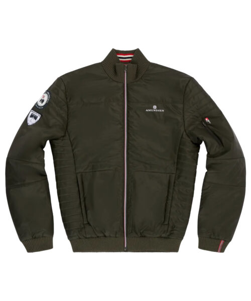 Amundsen Peak Insulated Jacket miesten toppatakki edestä - olive/olive