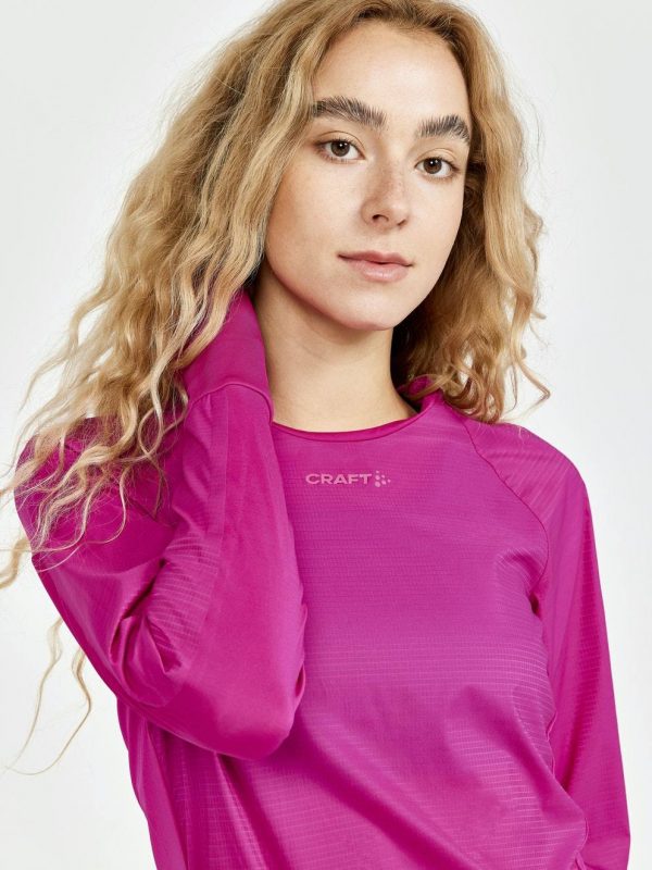Craft PRO Hypervent LS Wind Top Naisten paita - Image 4