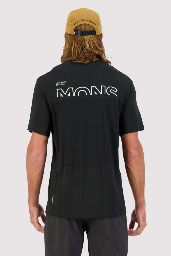 Mons Royale Tarn Merino Shift Miesten T-paita - Image 3